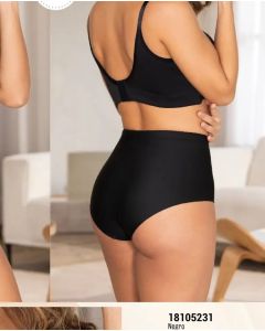 BRASIER REALCE MEDIO COPAS CON ARO - Negro