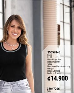 PANTALON EFECTO CUERO - Plata