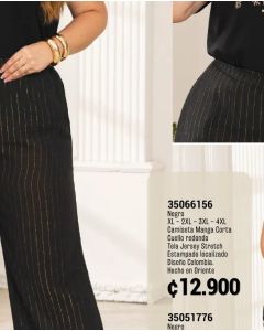 PANTALON - Negro