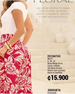 PANTALON BOTA ANCHA - Estampado