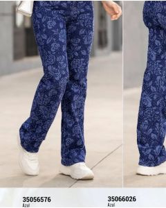 CHALECO STRETCH DENIM - Azul