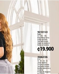 JEANS TOBILLERO STRETCH TIRO ALTO BOTA SKINNY - Gris