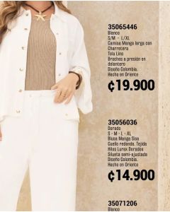 PANTALON CASUAL TIRO ALTO BOTA WIDE LEG - Blanco