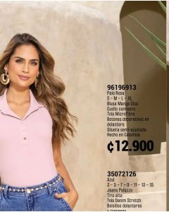 BLUSA MANGA SISA - Palo rosa