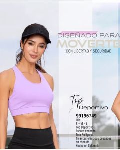 TOP DEPORTIVO - Lila